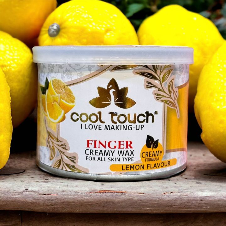 【SPROG】Fingre Wax Lemon Halawa body wax high Quality Hair removal wax 250g