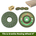 Tile & Granite Nosing wheel New Longer  soft touch grinding green wheel for ceramic and granite works. 