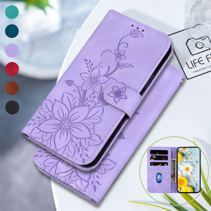 Leather Case For Tecno Camon 20 Pro 5G CK8n Cover for Tecno Camon 19 17 Pro Neo 1718 P 18i Premier Phone Capa Flower Wallet Case
