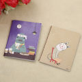 【MINISO】👍👍 20Pages/Sheet Retro Notepad Book Korean Lovely Cartoon Image Notebook Vintage For Kids Stationery Height:8Cm. 