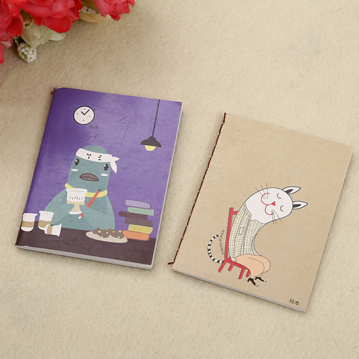 %E3%80%90MINISO%E3%80%91%F0%9F%91%8D%F0%9F%91%8D%2020Pages/Sheet%20Retro%20Notepad%20Book%20Korean%20Lovely%20Cartoon%20Image%20Notebook%20Vintage%20For%20Kids%20Stationery%20Height:8Cm%20-%20Image%205