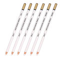 6Pcs White Charcoal Pencil Drawing Set Soft & Medium Sketching Pencil Art Supply. 