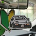 New Design AE86 Car Air Freshener Hanging Auto Truck Rearview Mirror Perfume Pendant Solid Paper JDM Arrow Interior Accessories. 