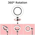 10 inch selfie Ring Light With 7ft Stand Tripod For YouTube, Online Classes, TikTok & Photography. 