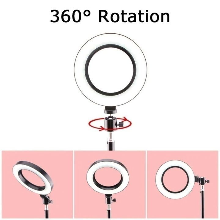 10%20inch%20selfie%20Ring%20Light%20With%207ft%20Stand%20Tripod%20For%20YouTube,%20Online%20Classes,%20TikTok%20&%20Photography%20-%20Image%205
