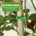 【ZOSR】10/30/50Pcs Plastic Plant Support Clips Reusable Plant Vine Grafting Fixing Tool Vegetable Garden Supplies. 