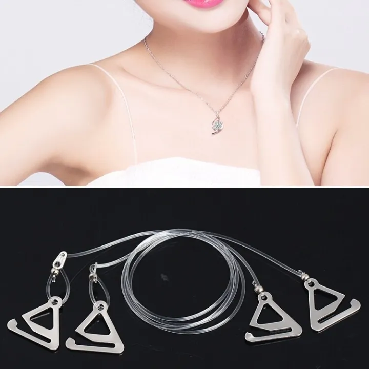 3%205%20Pairs%20Invisible%20Spaghetti%20Bra%20Straps%20Transparent%20Underwear%20Thin%20Straps%20Non-slip%20Seamless%20Underwear%20Straps%20-%20Image%203