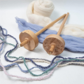 Spindle Yarn Tool Wooden Hardwood Spinner Wheel Yarn Spin Spindle for Beginners & Advanced, Perfect for Yarn Making and Sewing. 