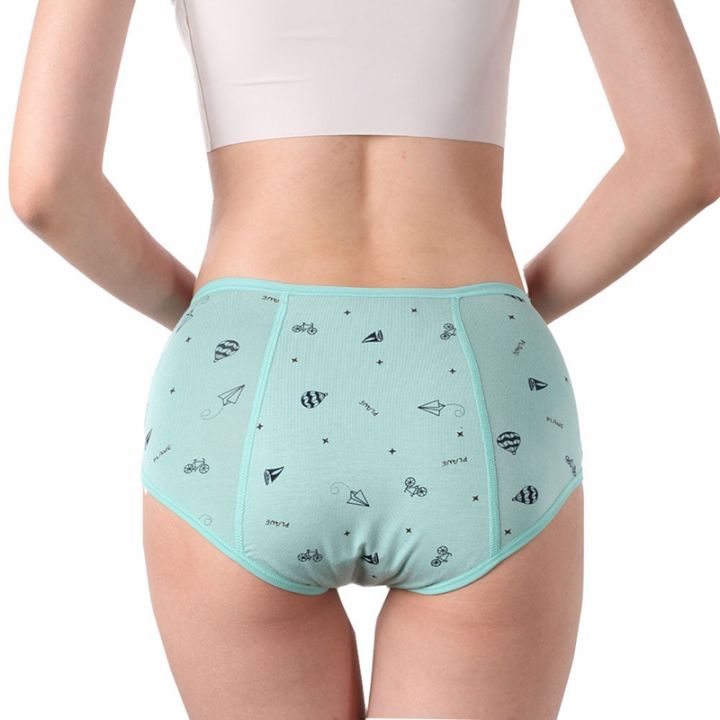 Girls%20Children%20Low-rise%20Physiological%20Period%20Leak%20Proof%20Menstrual%20Panties%20Floral%20Printing%20Cotton%20Underwear%20Breifs%20for%20Teenagers%20-%20Image%202