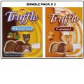 Elvan Truffle Hazelnut Flavour Chocolate Elvan Truffle Caramel Milky Compound Chocolate x 2 Bundle pack. 