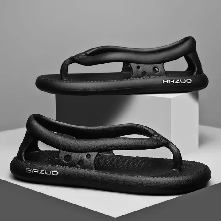 Flip%20Flops%20Men's%20Summer%20Outdoor%20Fashion%20Beach%20Outdoor%20Non-Slip%20Soft%20Bottom%20with%20Heel%20Slippers%20Summer%20Sandals%20Men's%20-%20Image%202