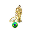 bellylady 2022 Qatar World Cup Trophy Soccer National Flag Keychains Football Souvenirs Backpack Accessories Special Gifts. 
