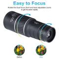 16×52 waterproof dual focus monocular. 
