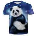 Fashion Cute Panda Animel 3d Printed Men Women Children Clothing Short Sleeve T-shirt Bamboo Shoots Theme Classic Tees Top Male. 