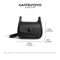 MATEYOYO Women's Shoulder Bag Fashion Sling Bag Retro Cross-body Bag Messenger Bag Small Square Bag Large Capacity Adjustable Shoulder Straps For Traveling Shopping. 