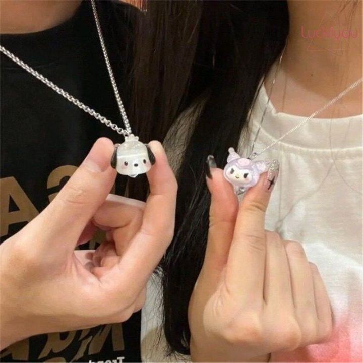 %E3%80%90Luckiyou%E3%80%91Personality%20Sanrio%20Kawaii%20Kuromi%20Pendant%20Necklace%20Cute%20Creative%20Cartoon%20Clavicle%20Chain%20Girlfriends%20Couple%20Popular%20Accessories%20-%20Image%202