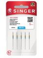 Sewing Machine Needles - pack of 5 SINGER Needles: Size 12, 14, 16 & 18. 