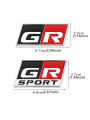 Car Sticker GR Sport Logo Emblem Badge Decals for Toyota HV YARiS RZ RC RS C-HR Corolla Prius Harrier Camry Tacoma Venza rav4 GR. 