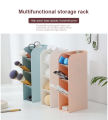 ABS material Multi-functional Simple vertical pen holder can Save up to 80% of the space on the desktop. 