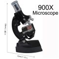 14pcs 900x Children Stus Science Experiment Hd Microscope Instrument Microscope Stem Toy. 