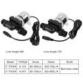 【ETOP】Pump Water Submersible Micro Pump Booster Heating Floor Shower Heater Water Pump Water Motor Solar Brushless 24V 12V DC. 