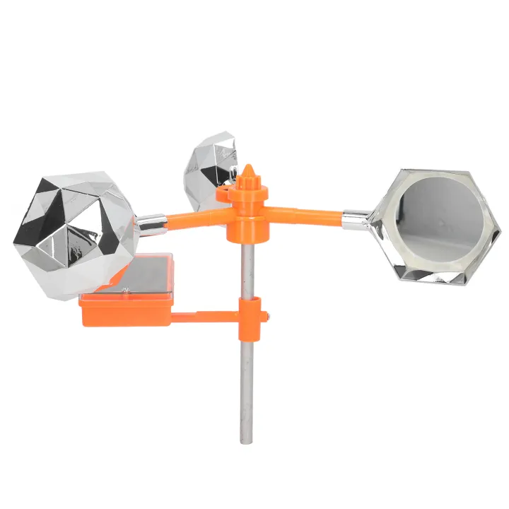 Solar%20Sound%20Light%20Bird%20Repeller,%20White%20Solar%20Bird%20Deterrent%20360%C2%B0%20Rotating%20for%20Farm%20-%20Image%208