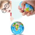 1PC Stress Relief World Map Foam Ball Squeeze Globe Toy Novelty Funny Squishy Anti-stress Toys Decompression Funny Gifts for Kids. 