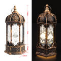 Retro LED Lamp Ramadan Electronic Light Ramadan Ornament Night Light Party Decor Ramadan Light Eid Al Adha Gift 1Pcs. 