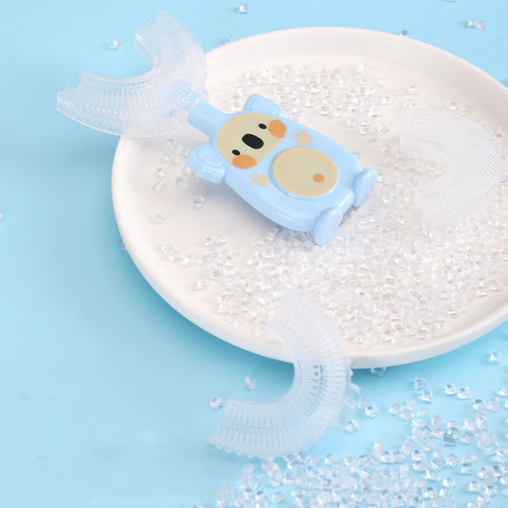 Cartoon%20Koala%20U-shaped%20Baby%20Toothbrush%20Soft%20Silicone%20Kids%20Teeth%20Oral%20Care%20Cleaning%20Safety%20Baby%20Boy%20Girl%20Children%20Toothbrush%20-%20Image%205