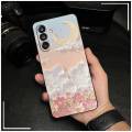 Cute Anti-knock Phone Case For Samsung Galaxy M36 5G/F36 5G/SM-M366B/E366B Durable TPU Back Cover Dirt-resistant flower. 