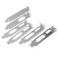 NEW Low Profile Bracket Adapter HDMI DVI DP VGA Baffle Port Full Height Bracket For Half Height Graphics Card Kit. 