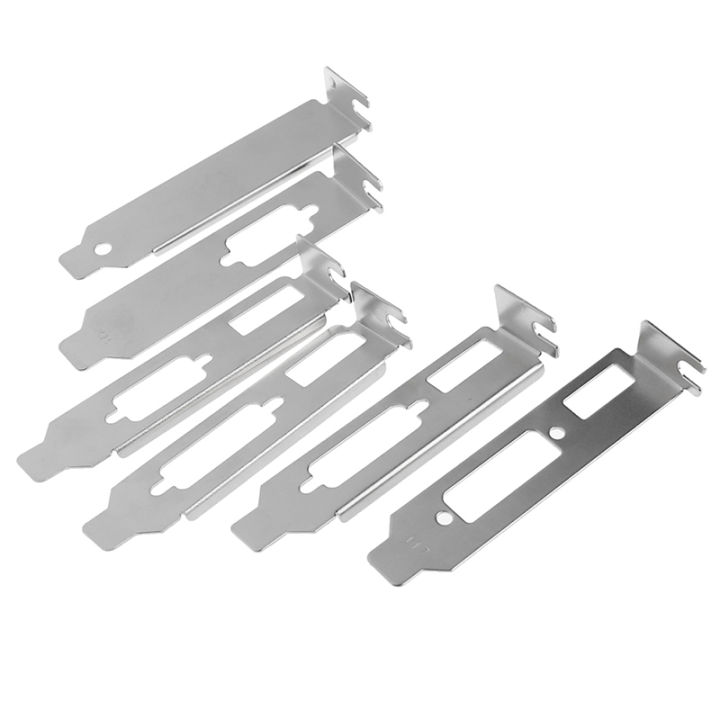 NEW%20Low%20Profile%20Bracket%20Adapter%20HDMI%20DVI%20DP%20VGA%20Baffle%20Port%20Full%20Height%20Bracket%20For%20Half%20Height%20Graphics%20Card%20Kit%20-%20Image%203