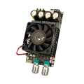 Sojhoop -6001 Digital Power Amplifier Board 2.1 Channel 600W Subwoofer TPA3225 Bluetooth Amplifier Module with Shielded Wire A. 