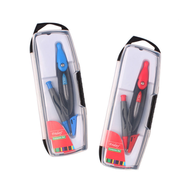 Drawing Compass Drafting Tools with Refill for Student Math Geometry School Office Stationery Supplies