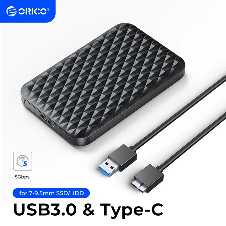 ORICO HDD Enclosure 2.5 Hard Drive Case Sata to USB 3.0 5Gbps 4TB HDD SSD Enclosure Support UASP External Hard Disk Box (2520U3)