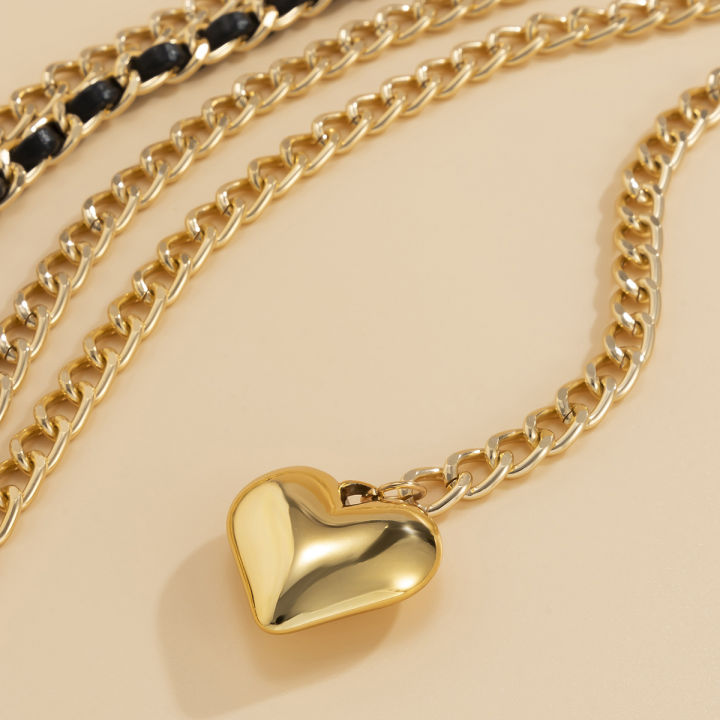 Waist%20Chain%20layered%20Gold%20Sexy%20Retro%20Tassel%20Chain%20Peach%20Heart%20Pendant%20Waist%20Chain%20Body%20Chain%20and%20Anklets,Bracelets,Necklaces,Earrings%20Hair%20Accessory%20from%20The%20Peach%20Lilac%20Jewellery%20-%20Image%208