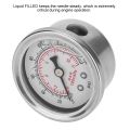 0-160 PSI/bar Car Fuel Pressure Regulator Gauge Liquid Fill Fuel/Oil Meter. 
