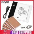 Flip Book Kit with Mini Light Pad LED Lightbox Tablet Design with Hole 300 Sheets Flipbook Paper Binding Screws for Drawing Tracing Animation Sketching Cartoon Creation. 
