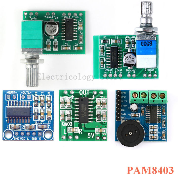 Pam8403 Module Easyeda Pam8403 Amplifier Board Module Mini Class D Dc 5v 2*3w Digital Power ...