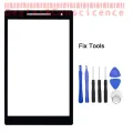 (Not digitizer Touch Screen) 1Pcs For Asus Zenpad 8.0 Z380 Z380C Z380M Z380KL P024 Touch Screen Outer Panel Front Glass+Tools. 