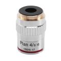 2X Microscope Plan Achromatic Objective Lens 4X Biological Metallurgical Microscope Objectives. 