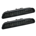 2X Smoked 12-LED Third Rear Tail Brake Stop Light Reverse Lamp for Hiace 2005-2013. 