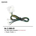 Car Obd Cable With Can-Bus To Uart Conversion Box Adapter Wiring Harness Connector Socket For Toyota For Honda. 