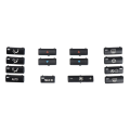 Replacement Climate A/C Control Control Panel Switch Buttons Cover Caps Car Button Key Caps Accessory Part for BMW E39 E53 M5 X5. 