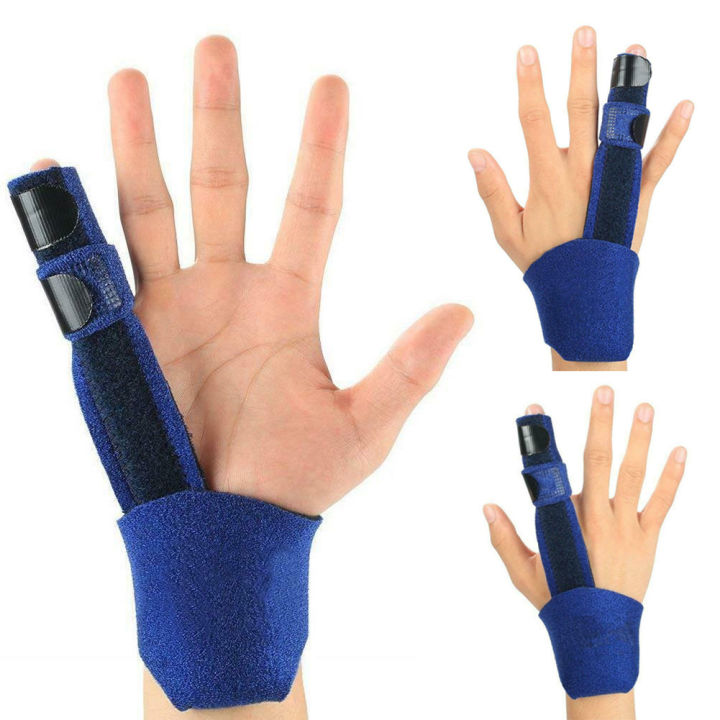 JM Finger Splint Trigger Adjustable Finger Guard Splint For Treat Finger Stiffness Finger Pain Relief Training Support