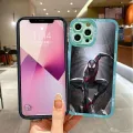 UCUC for Xiaomi Mi 11T Pro Spider-Man Soft Rubber New Cell Phone Tube Fully Wrapped Shock Protection Camera Case Design. 