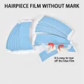 ARELENE 108Pc/Lot Blue Fixed Double Tape Wig Adhesive Extended Hair Tape Waterproof for Toupee Lace Wig Film with Slitting Line. 
