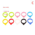 10Pcs Rubber Ring Rope Pen Lanyard Holder Soft Hoop Universal 8mm/13mm/20mm/16mm Silicone Ring Bands Silicon Rings BNJGF. 