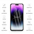 Relaxtoo For Apple iPhone 14 Pro Max 2Pcs Screen Protector Film With Black Edge For iPhone14 Pro Max iPhone 14ProMax iPhone14ProMax 6.7inch Full Cover Tempered Glass. 