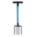 Garden Agricultural Digging fork with a comfortable T-grip 31/35 Inch. 